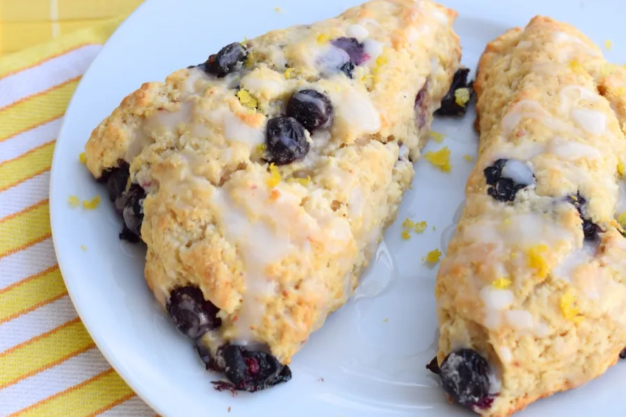 a plate of food on a table