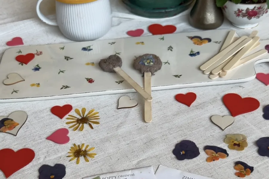 a table with a tea set and teapots