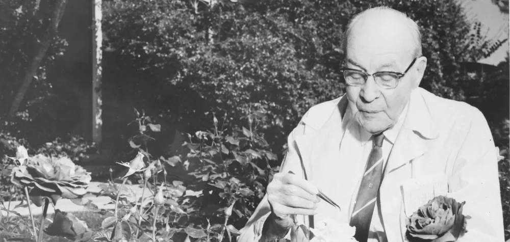 a vintage photo of a man