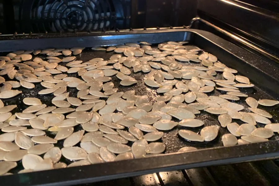 roasted pumpkin seeds